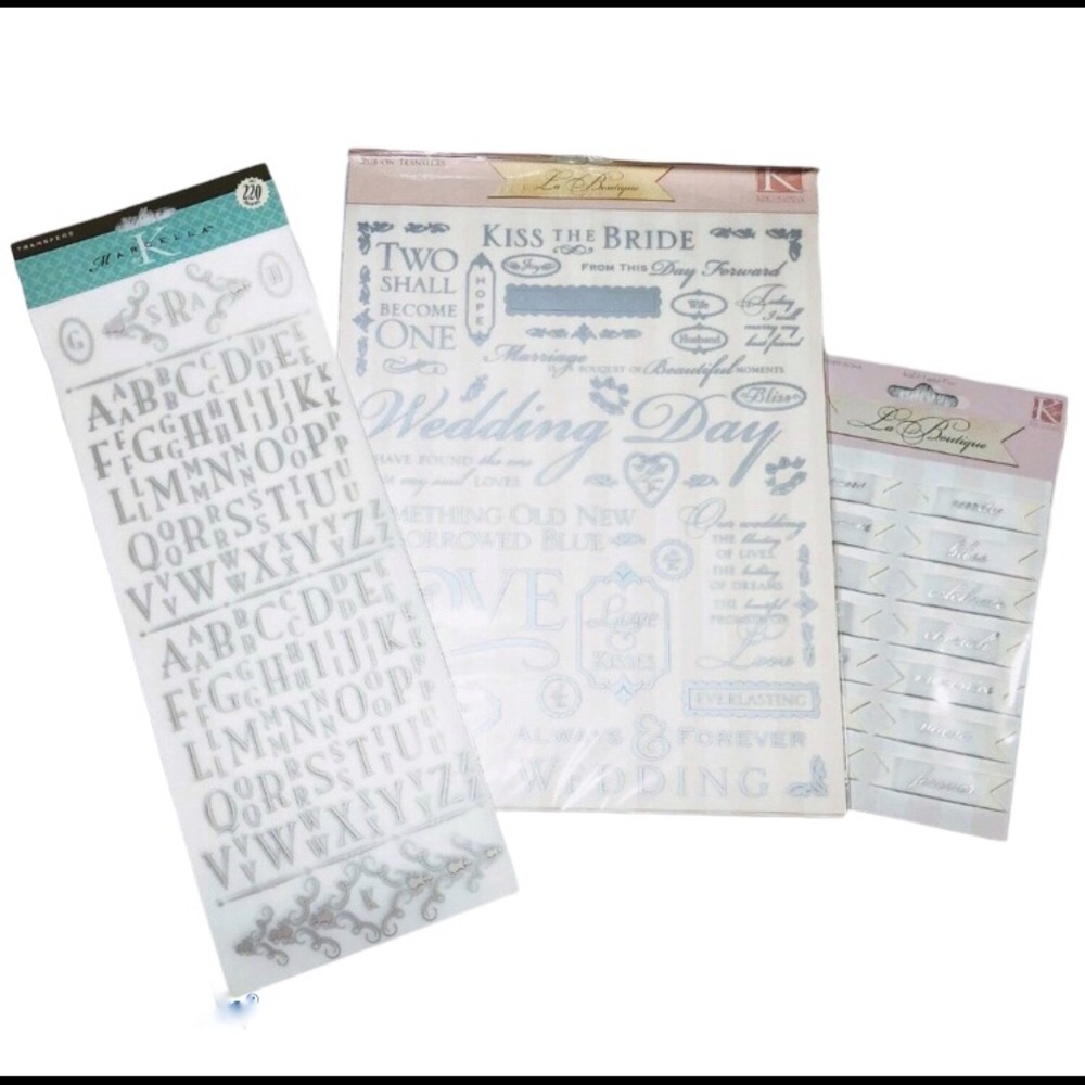 Wedding Celebration Alphabets DIY Bundle